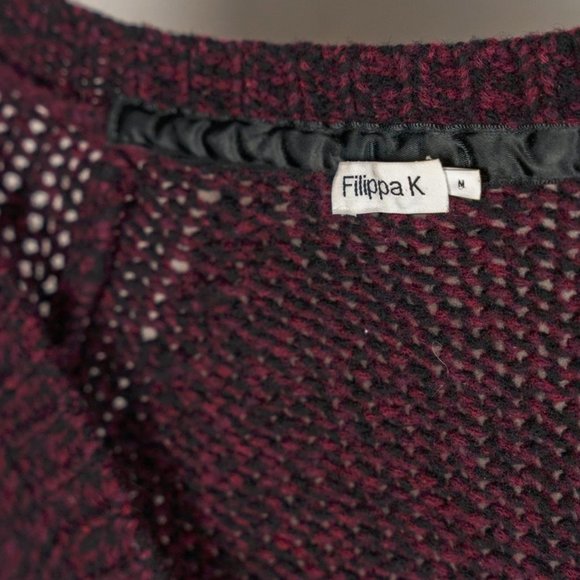 Filippa K Marled Burgundy Cardigan - Picture 6 of 7